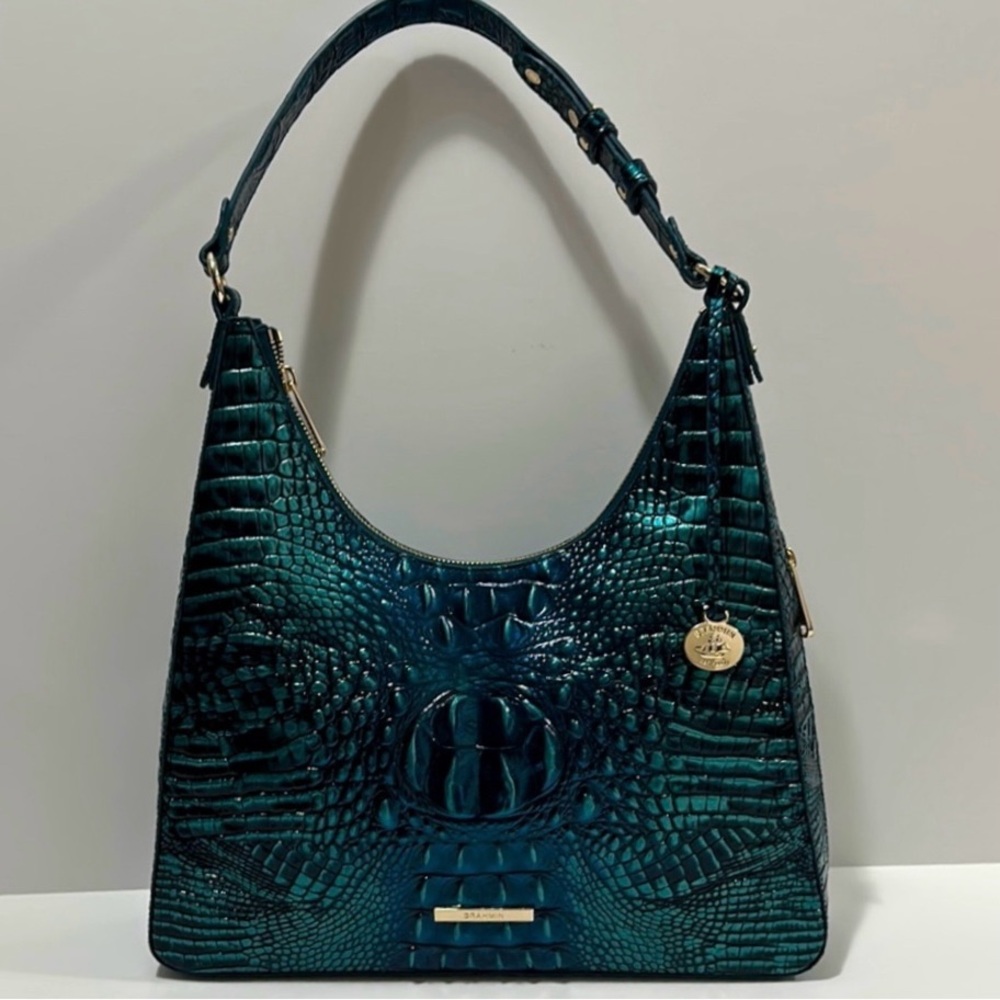 Brahmin Tabitha blue patina